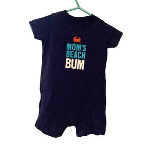 Carters Boys Infant Baby Size 3 Months Short Sleeve Romper 1 Piece Short Outfit